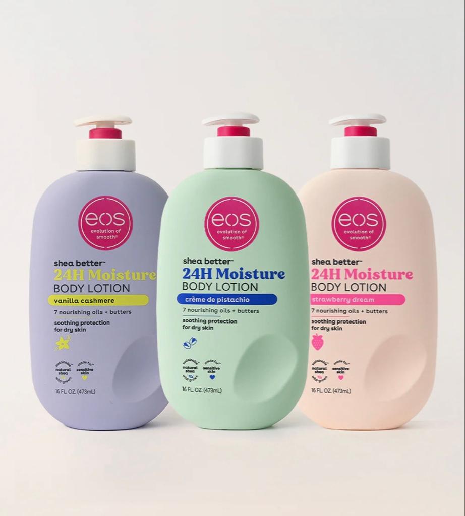 Body lotion eos