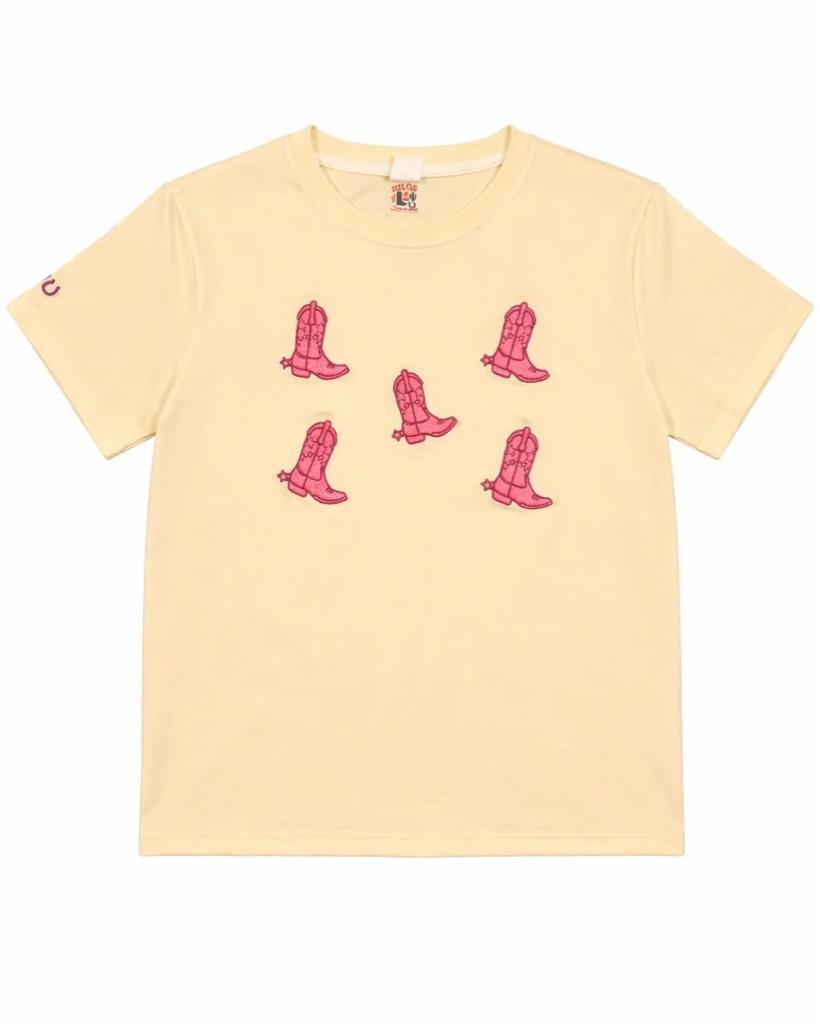 Camiseta larga Mini boots