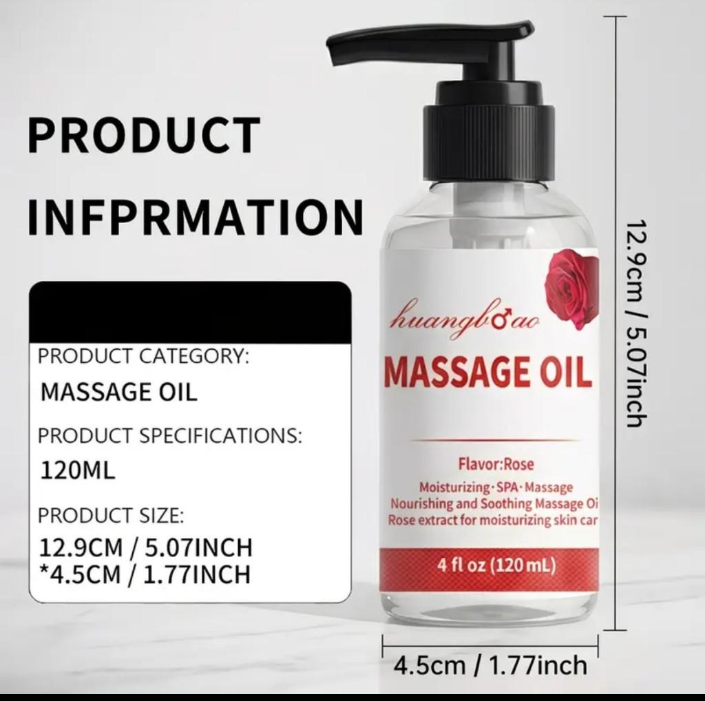 Miniatura 3 de Aceite para masaje aroma rosas