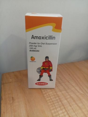 Amoxicilina suspension