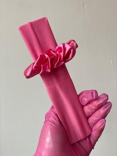 Accesorio para cabello rosa