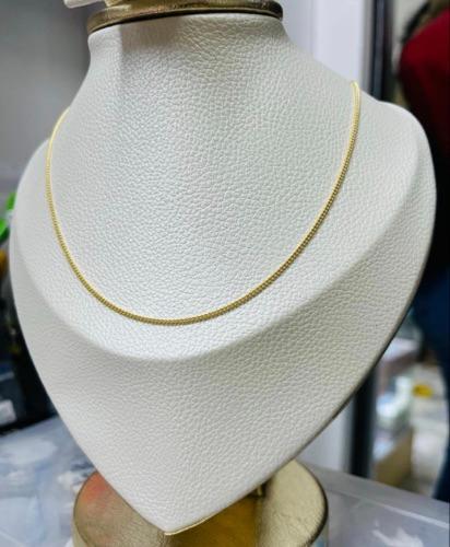 Cadena Cubana 1MM 45Cm