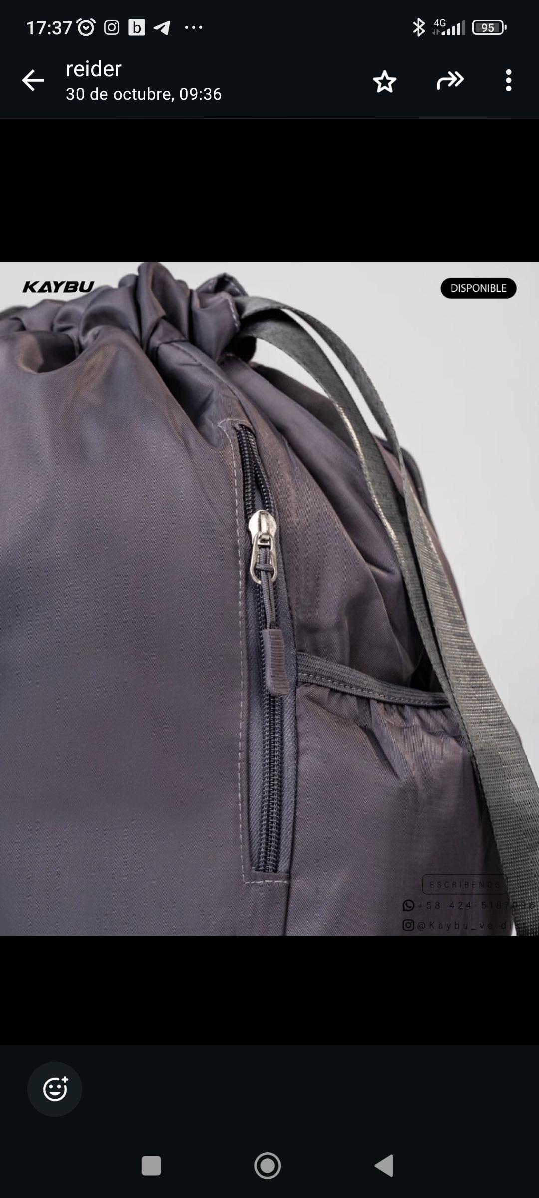Miniatura 2 de 0184 BOLSO GRIS U