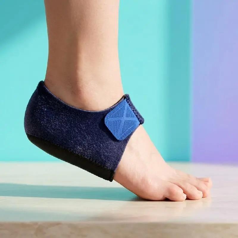 ALMOHADILLA TALONERA PROTECTOR PARA HUESOS EN SILICONA COLOR AZUL
