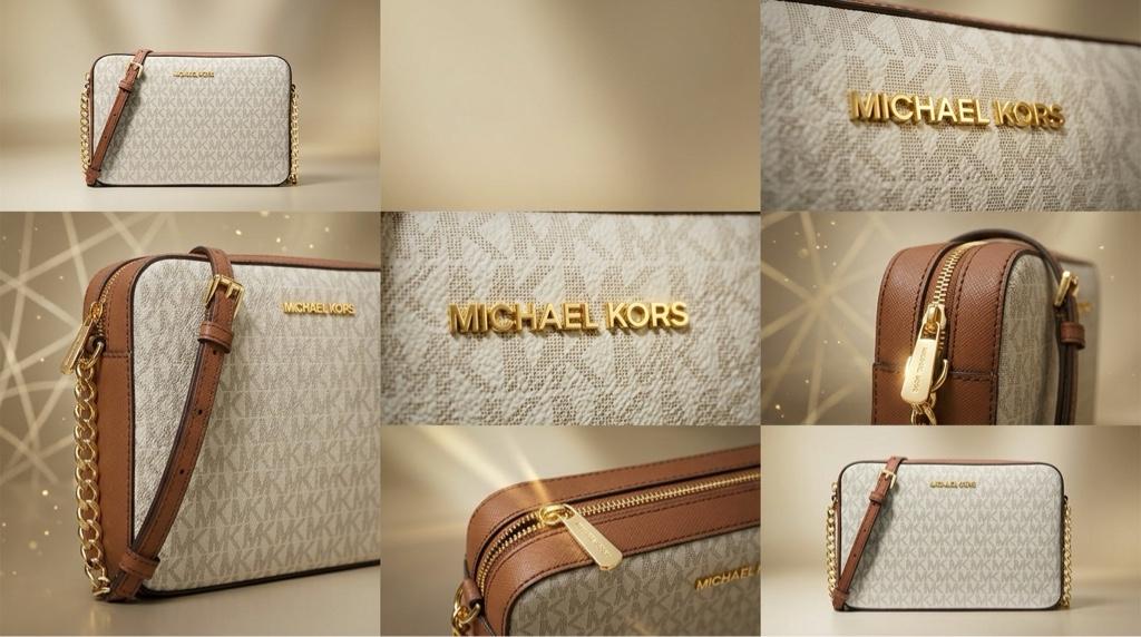 Miniatura 2 de Bandolera Jet Set grande con estampado de logotipos