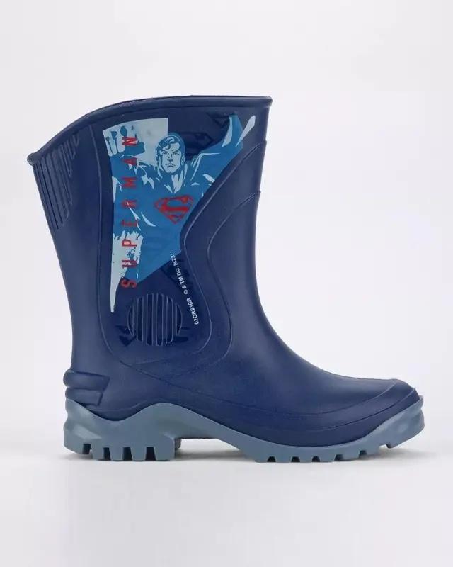 Bota Lluvia Azul LIGA DE LA JUSTICIA