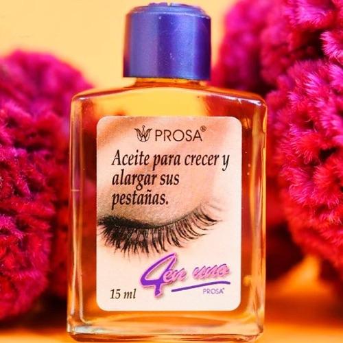 Aceite para estimular a crecer las pestañas - PROSA