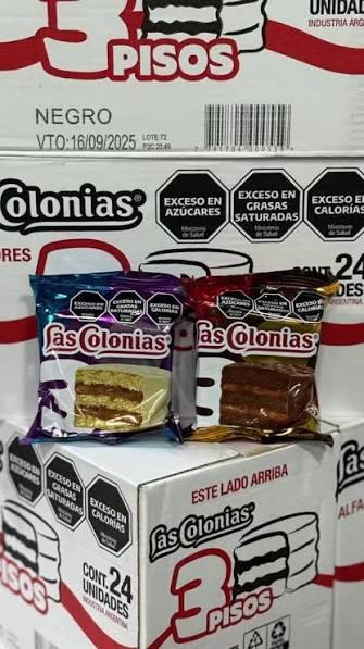 Alfajores triple - Las Colonias 65g