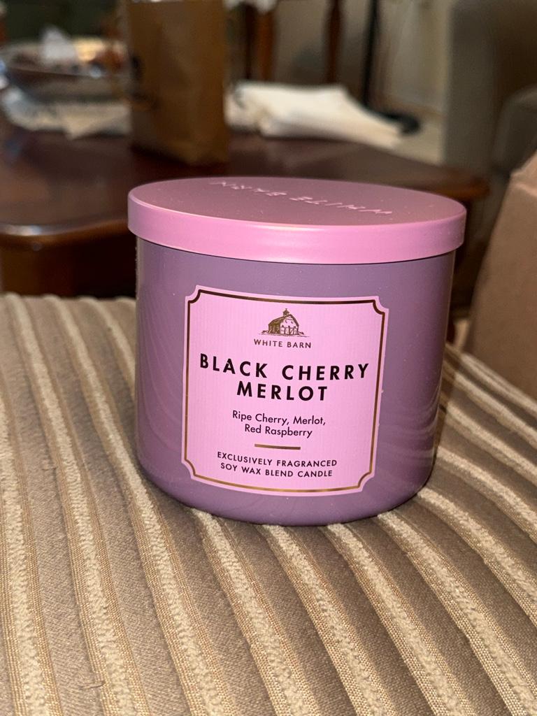 Candela BBW 3-Wicks Black Cherry Merlot