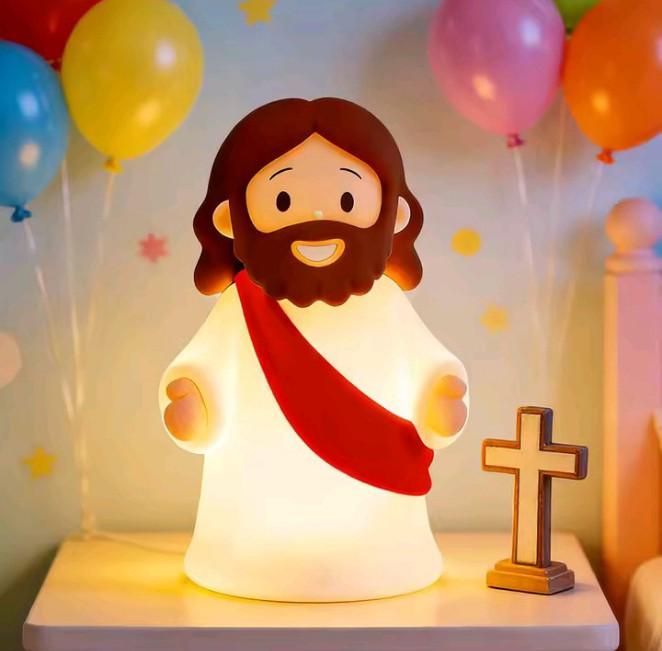 Lámpara achuchable de Jesús
