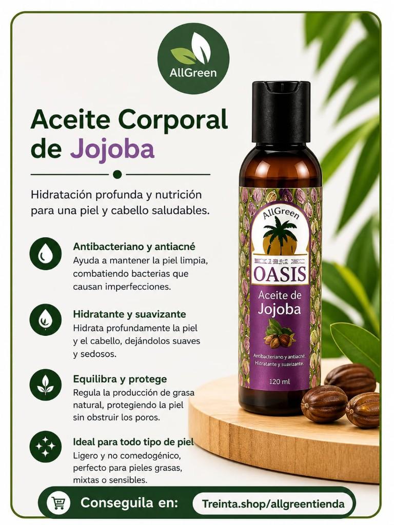 Aceite corporal de jojoba x60cc