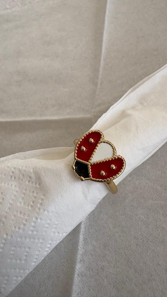Anillo catarina blanca