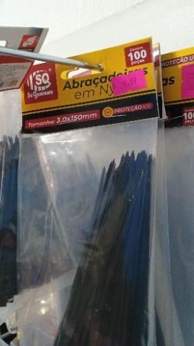 Abraçadeiras de Nylon 3x150mm