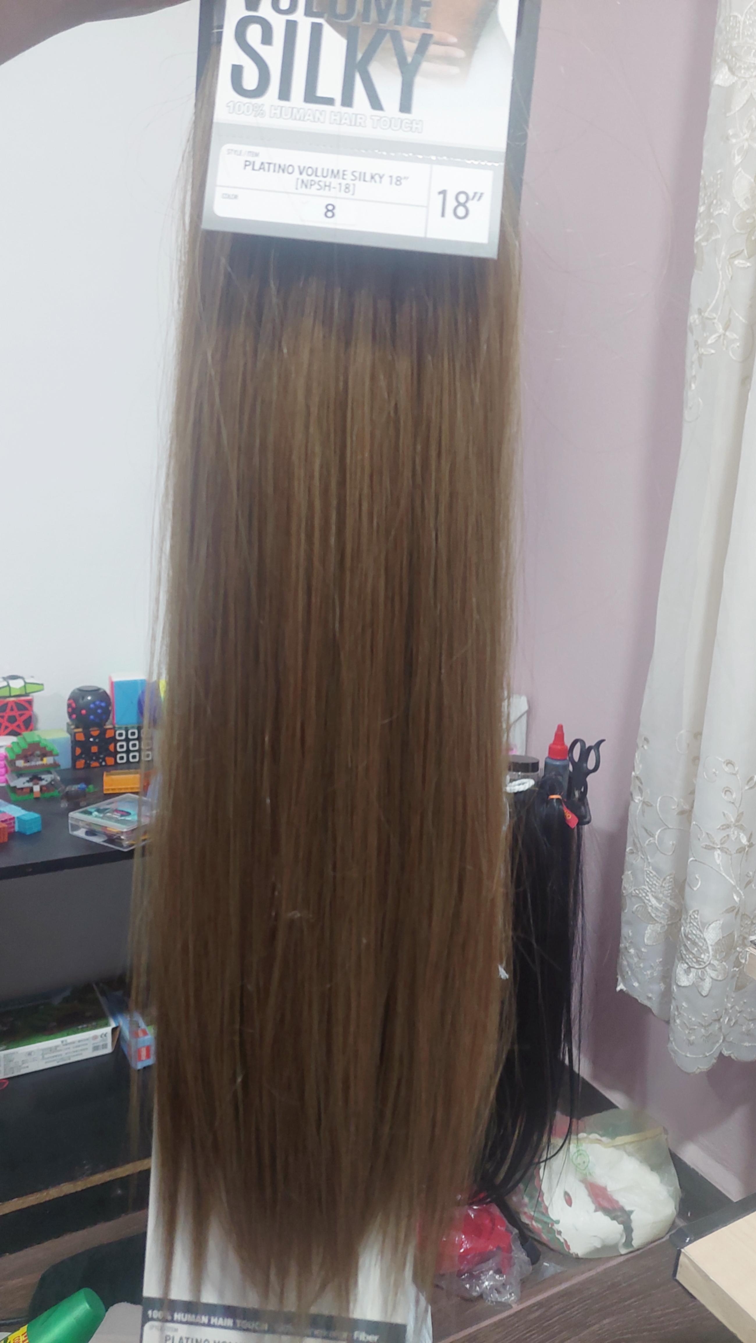 18 8 Extension Platino volume silky
