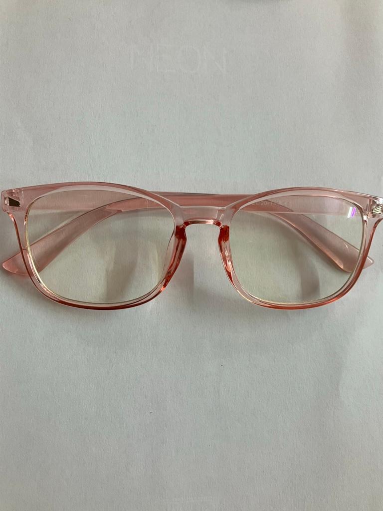Lentes anti reflejo y luz azul (Rosa)