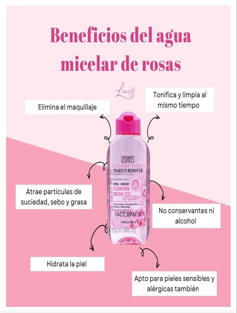 Miniatura 3 de AGUA MICELAR CON EXTRACTO DE ROSAS