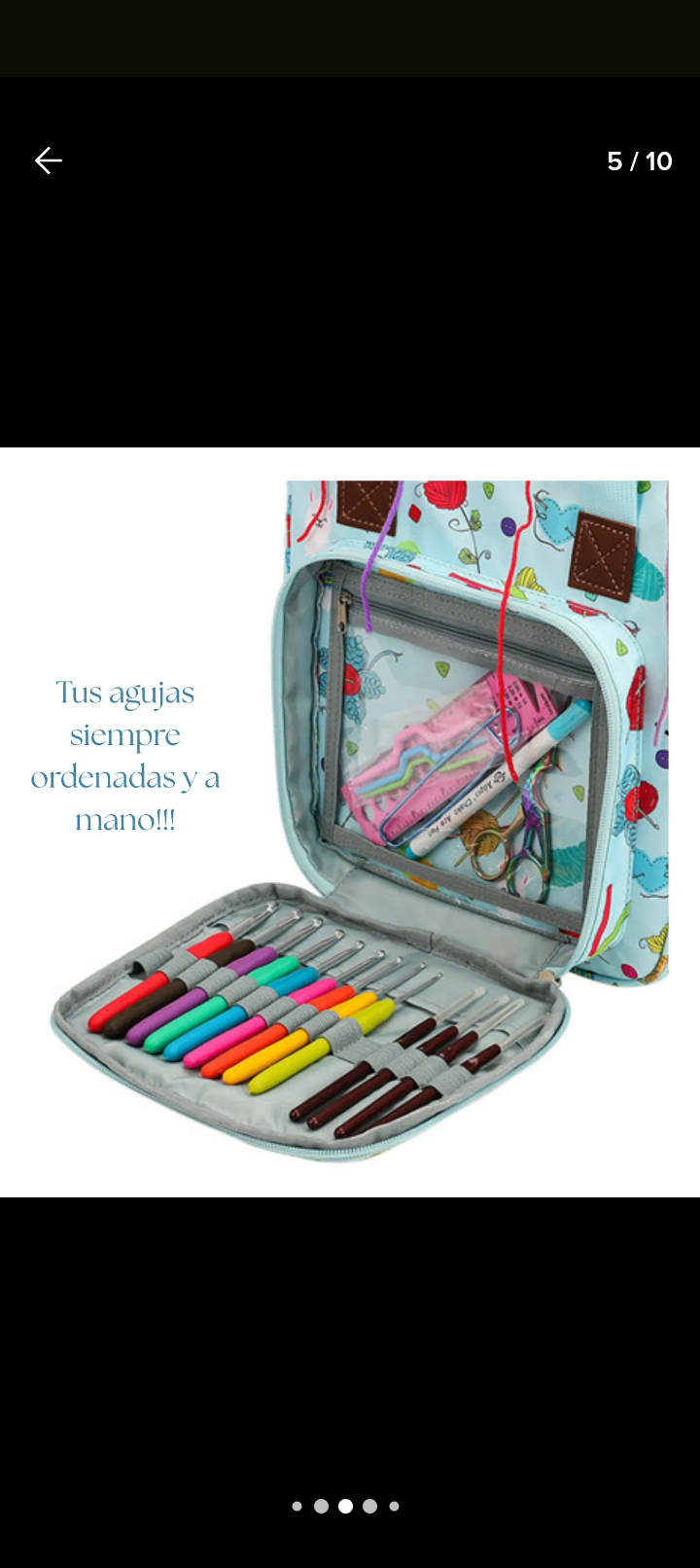 Bolso crochetero