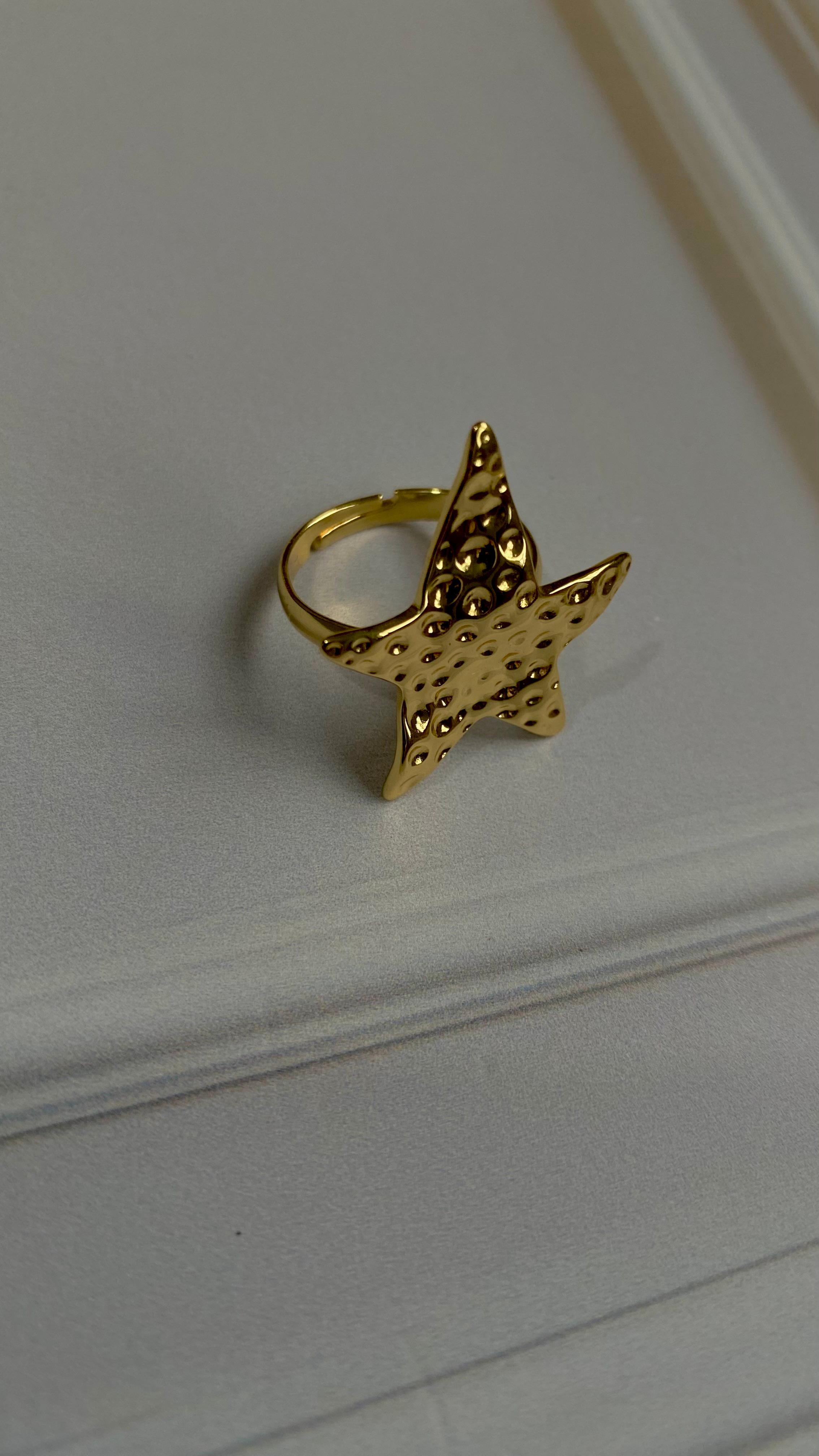Anillo star acero inoxidable