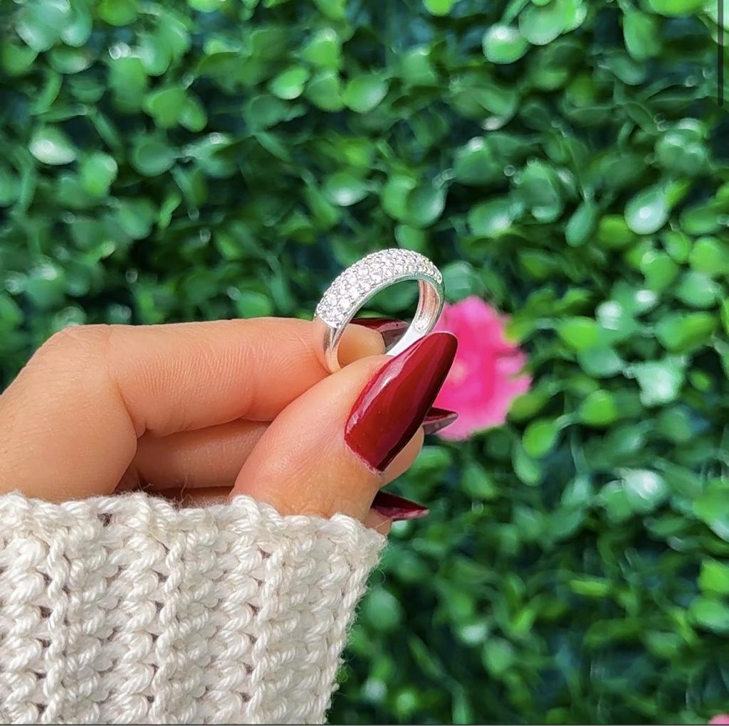 Miniatura 2 de Anel aparador luxo -B. Prata