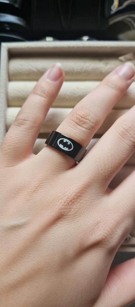 Anillo de Acero Inoxidable (Batman)