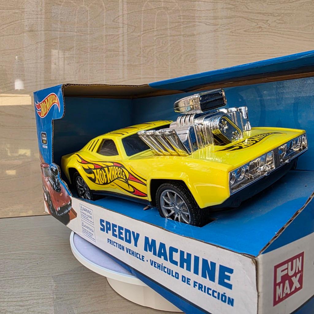 Miniatura 2 de Auto Fricción Hotwheels 20x10cm Amarillo