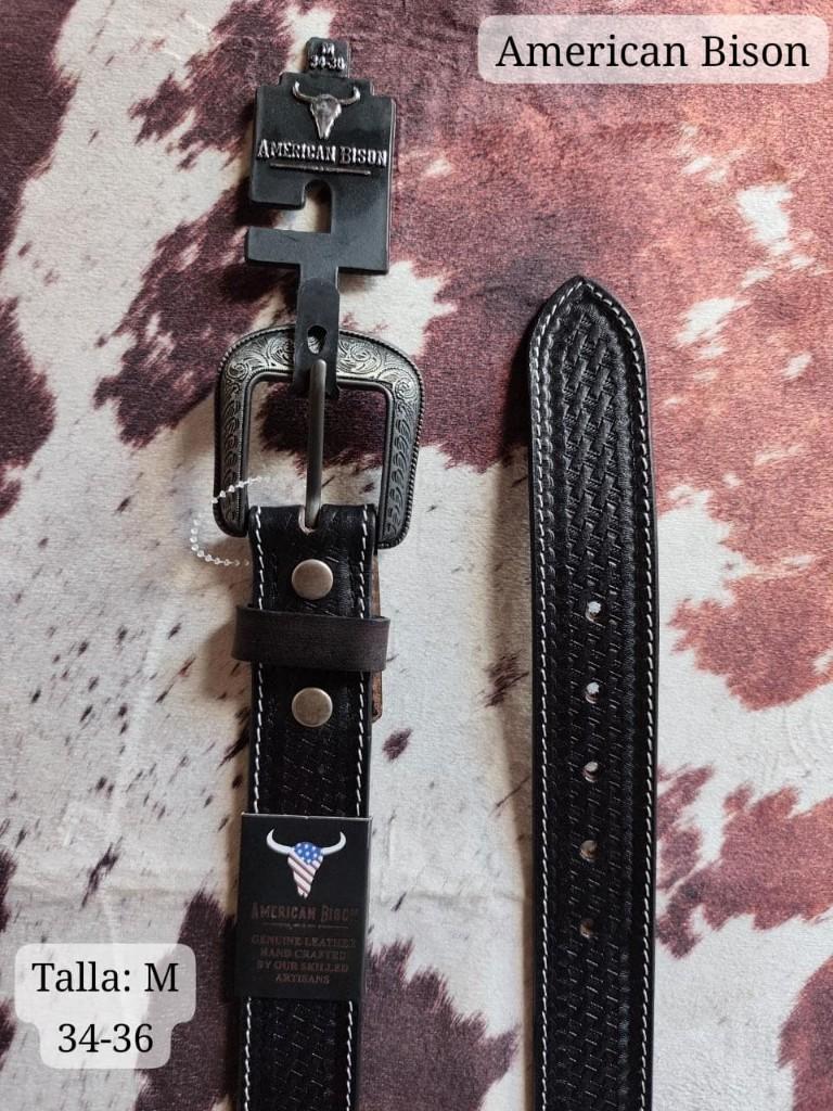 American Bison Black grabado