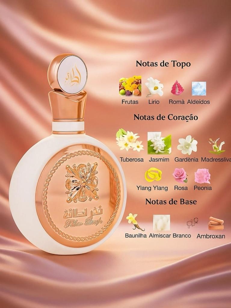 Miniatura 3 de Fakhar Rose - Lattafa Eau de Parfum 100Ml
