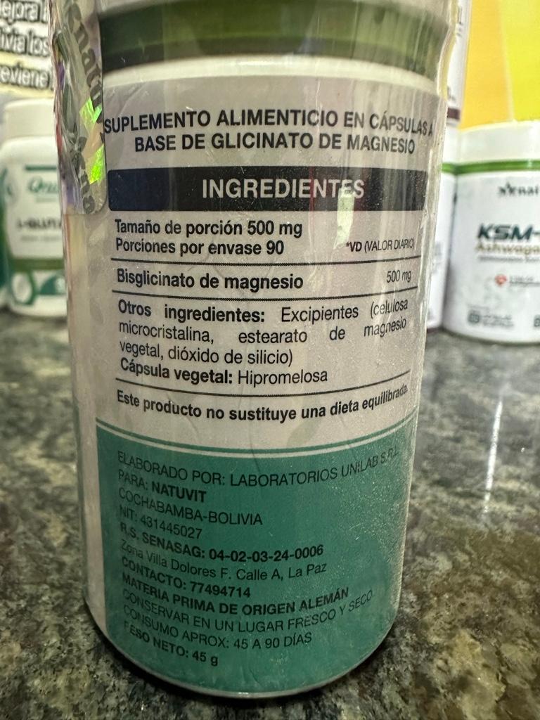 Miniatura 2 de GLICINATO DE MAGNESIO