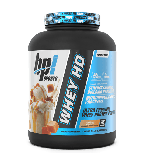 BPI Sports Whey HD, 4.1lb (1.85kg), 50 Servicios