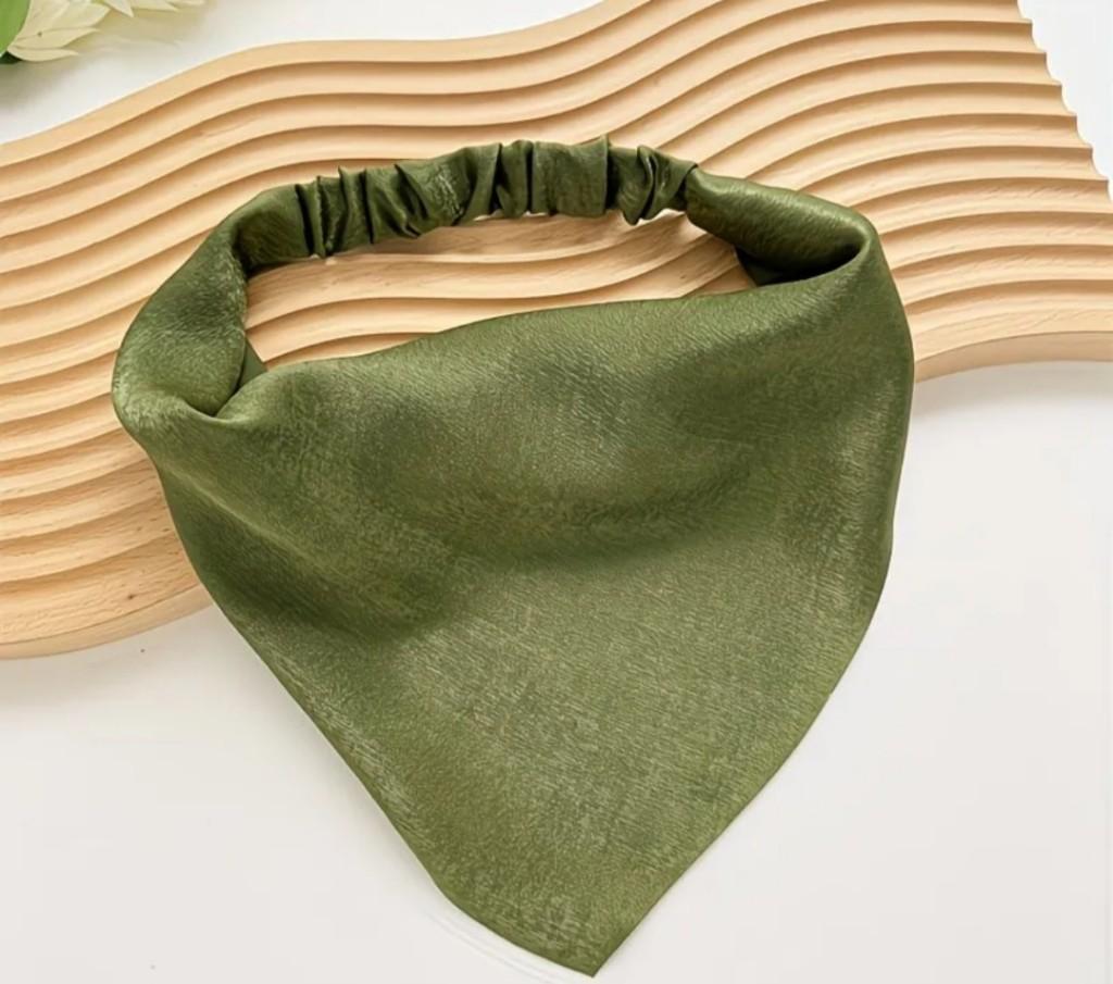 Bandana para el Cabello Verde