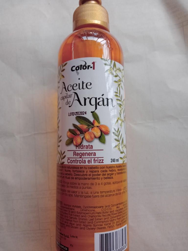 Aceite de Argan 240ml color 1
