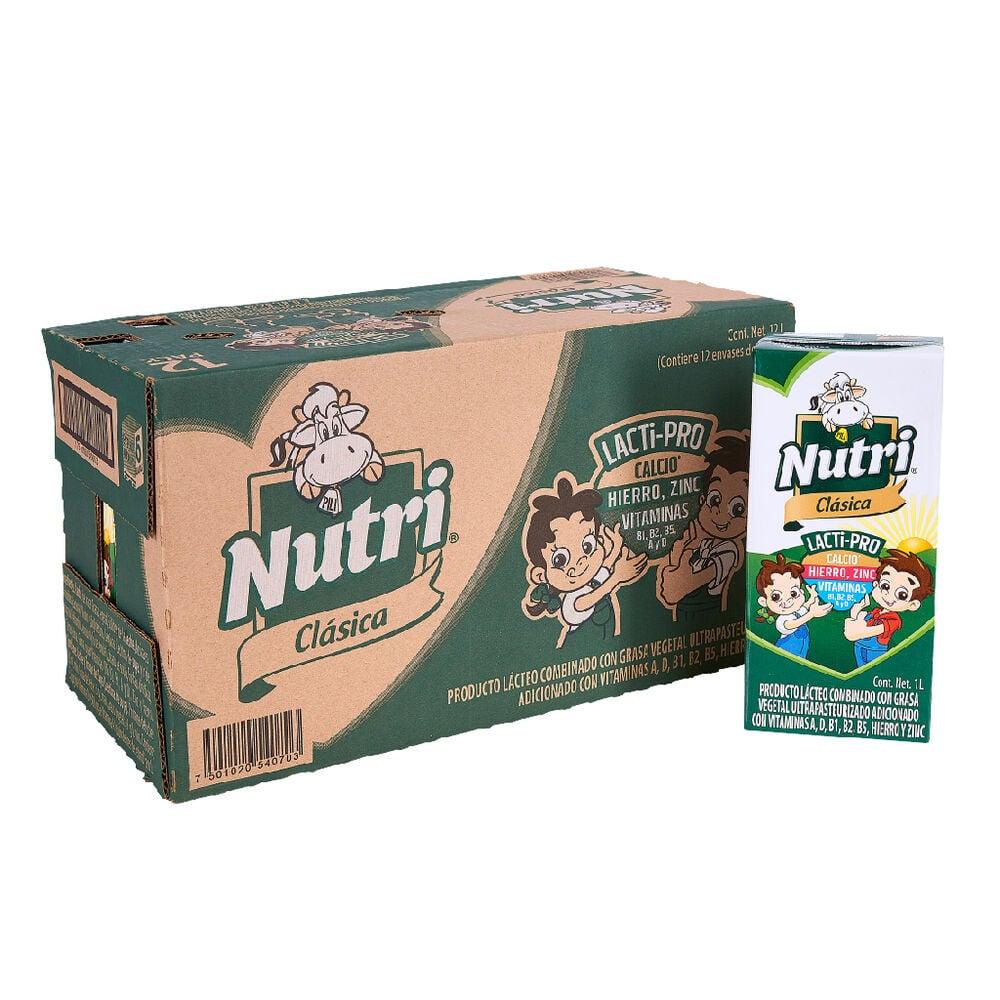 Leche nutri caja con 12/1 lt