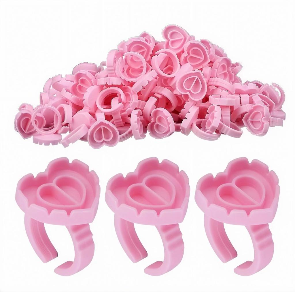 ANILLOS DE VOLUMEN ROSADOS