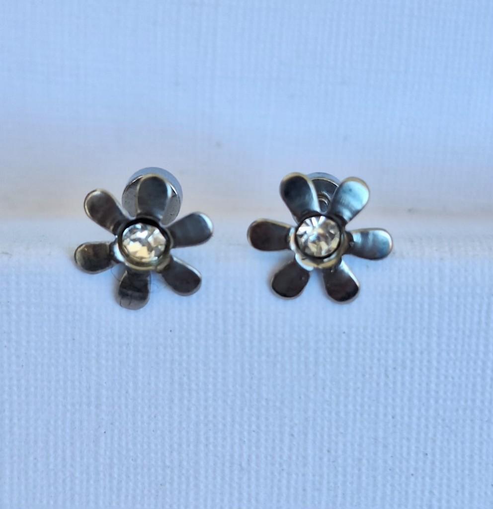 Abridor flor plateadas