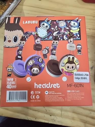 Miniatura 2 de Auriculares Bluetooth diseño de LABUBU