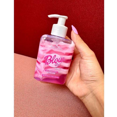 Miniatura 3 de Blow Girl Gel Aromatizante Beijável Para Virilha 320ml Hot Flowers