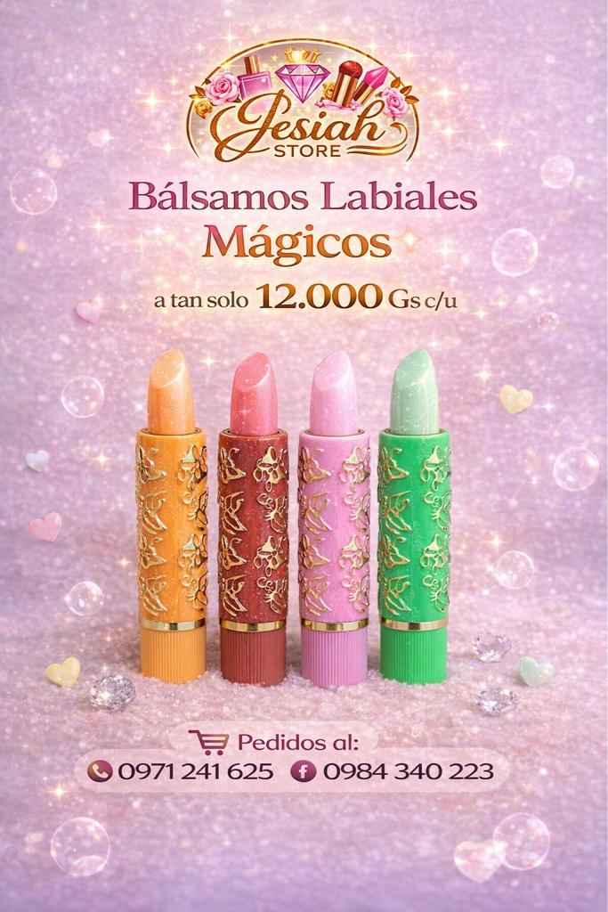Bálsamos labiales mágicos