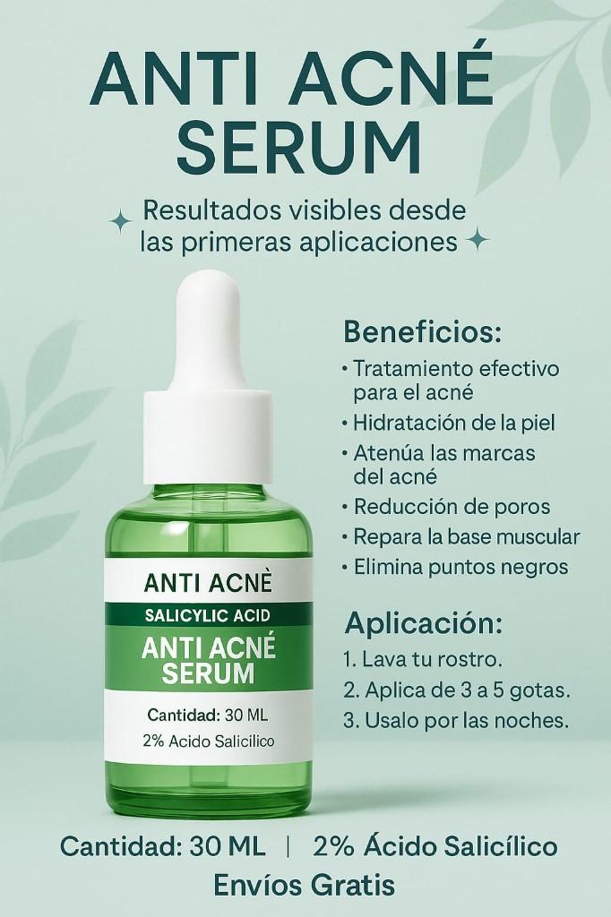 Sérum Anti acné