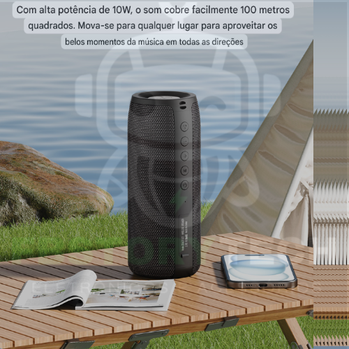 Miniatura 2 de Caixa de Som Bluetooth ZEALOT S51 [A PROVA DÁGUA]🔊🎶