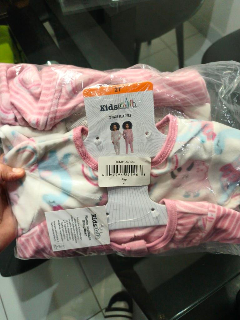 2 pack mamelucos niña talla 2
