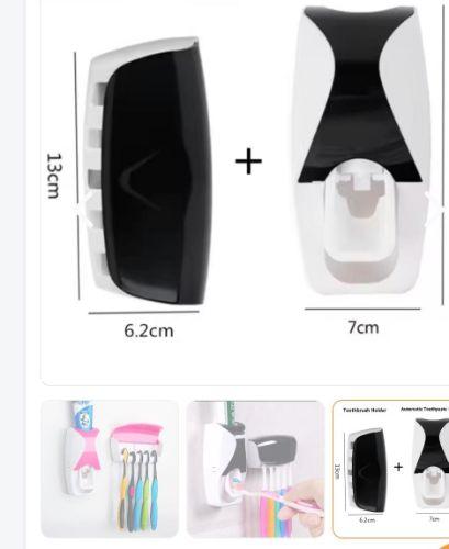 Miniatura 2 de Dispensador de pasta dental y portacepillo