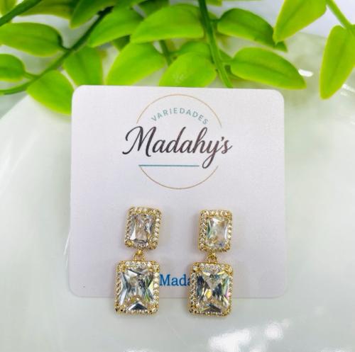 Aretes enchapados