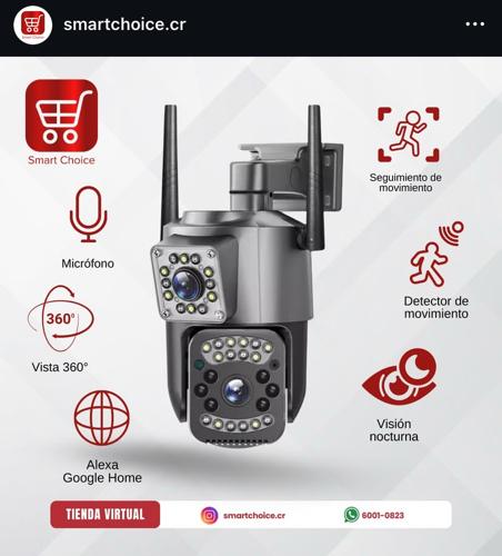 Cámara Doble Lente WiFi