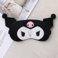 Antifaz kuromi con gel frio y calor