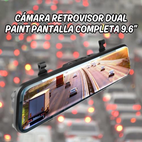Cámara retrovisor dual pantalla completa