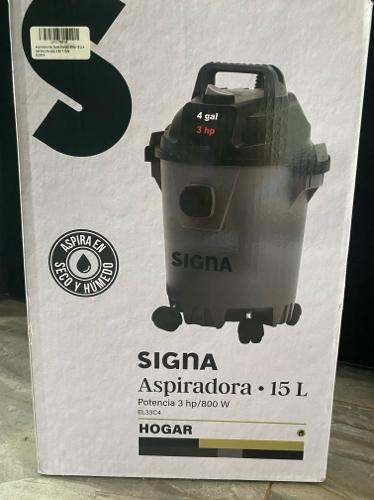 Aspiradora marca signa de 15L.