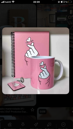 Libreta + jarro + llavero