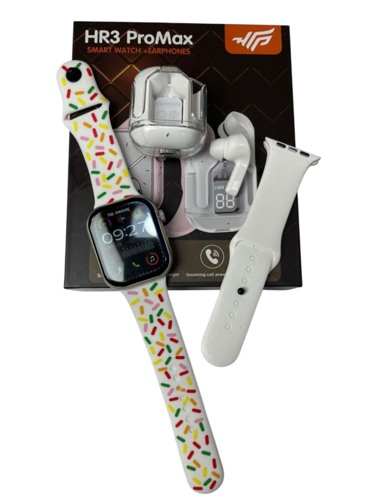 SMART WATCH HR3 + AUDIFONOS