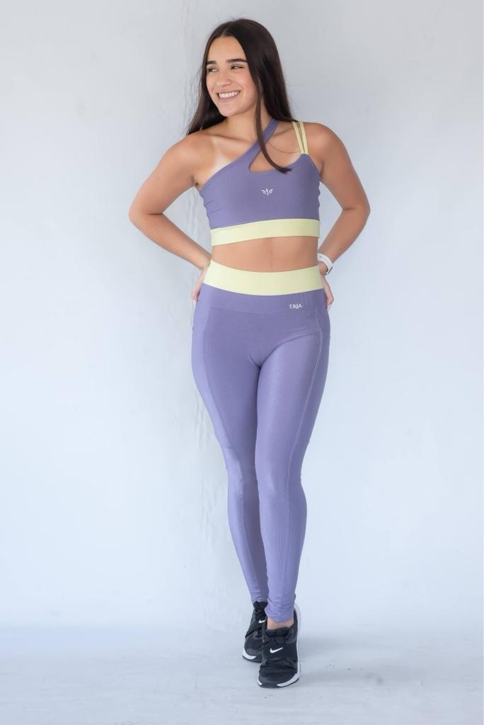 Miniatura 2 de Conjunto lilás e manteiga