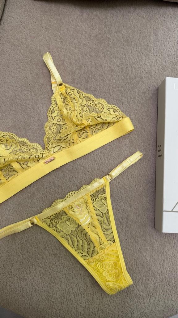 Miniatura 3 de Set perla amarillo L